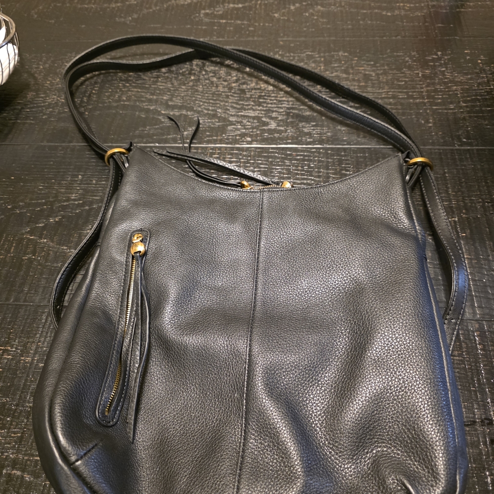 HOBO Black Convertible Backpack - Picture 2 of 4